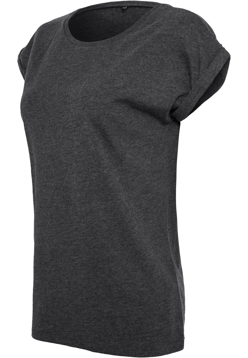 Build Your Brand Ladies Extended Shoulder Tee