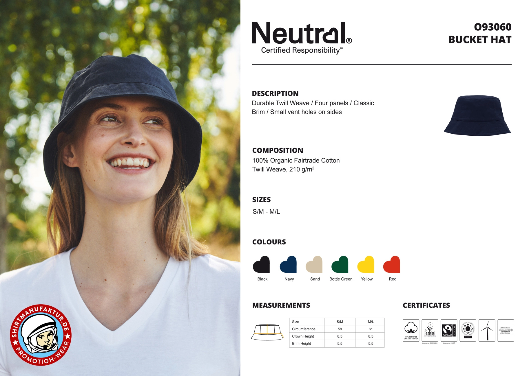 Neutral Bucket Hat