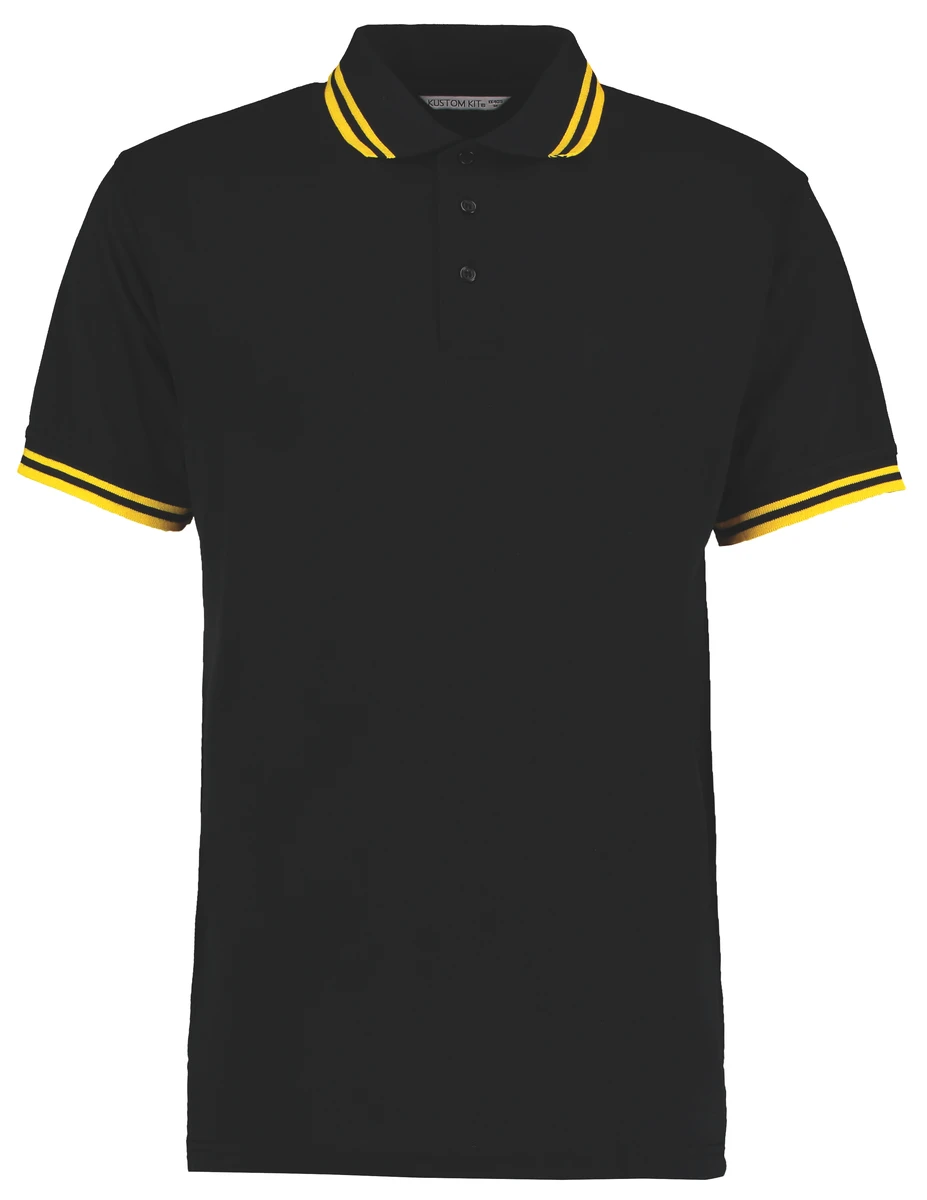 Kustom Kit Tipped Collar Polo