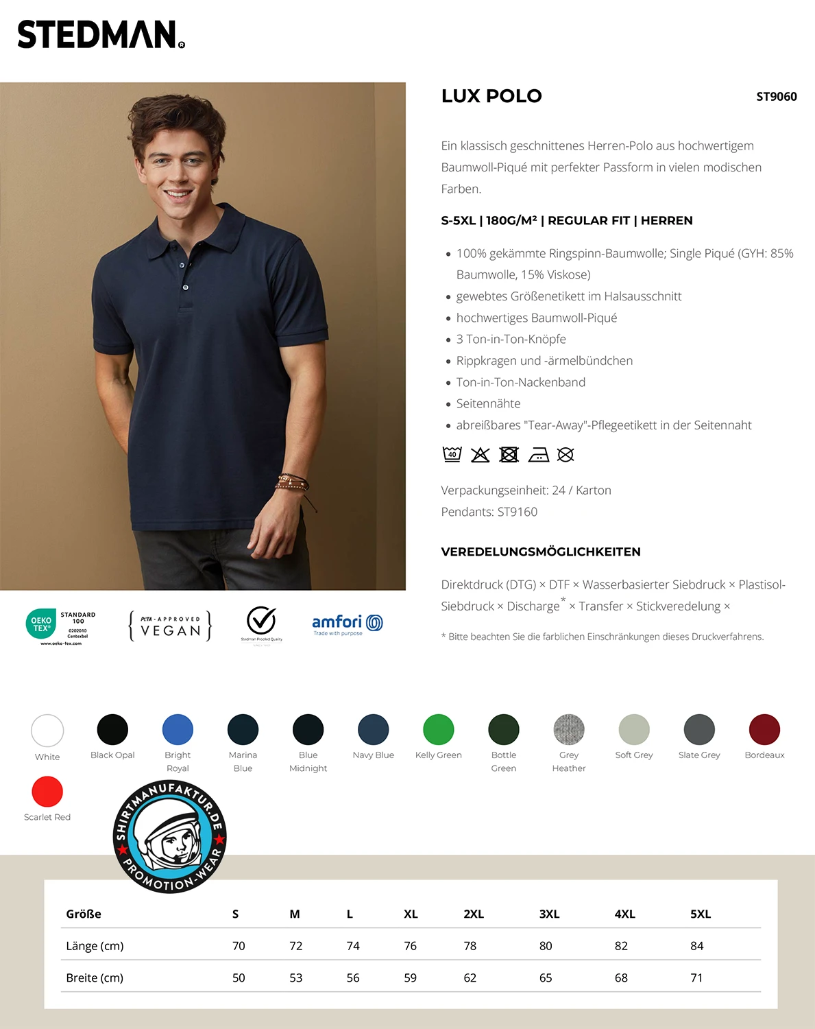 Stedman Lux Polo