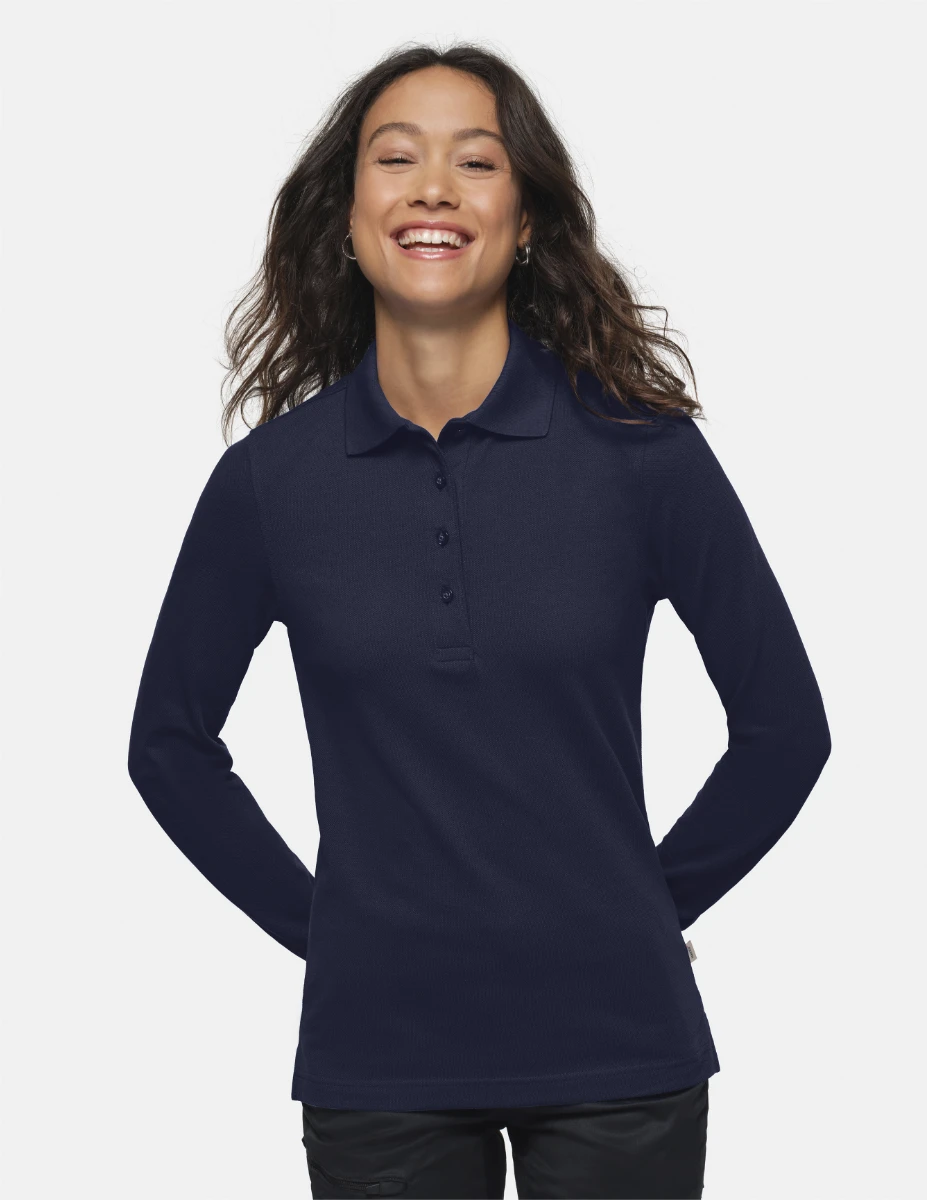 Hakro Ladies Longsleeve - Polo Mikralinar Hakro Ladies Longsleeve - Polo Mikralinar