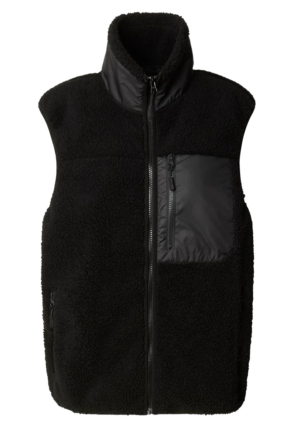 Build Your Brand Bonded Sherpa Vest