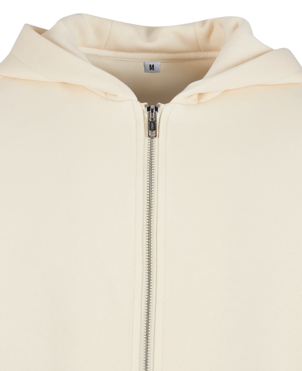 Build Your Brand Fluffy Zip Hoody