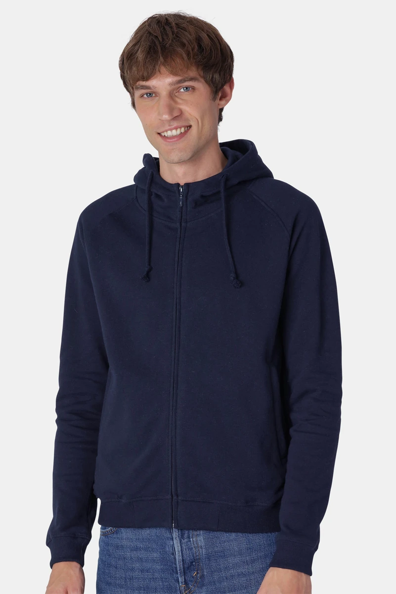 Neutral Unisex Hoodie Hidden Zip Neutral Unisex Hoodie Hidden Zip