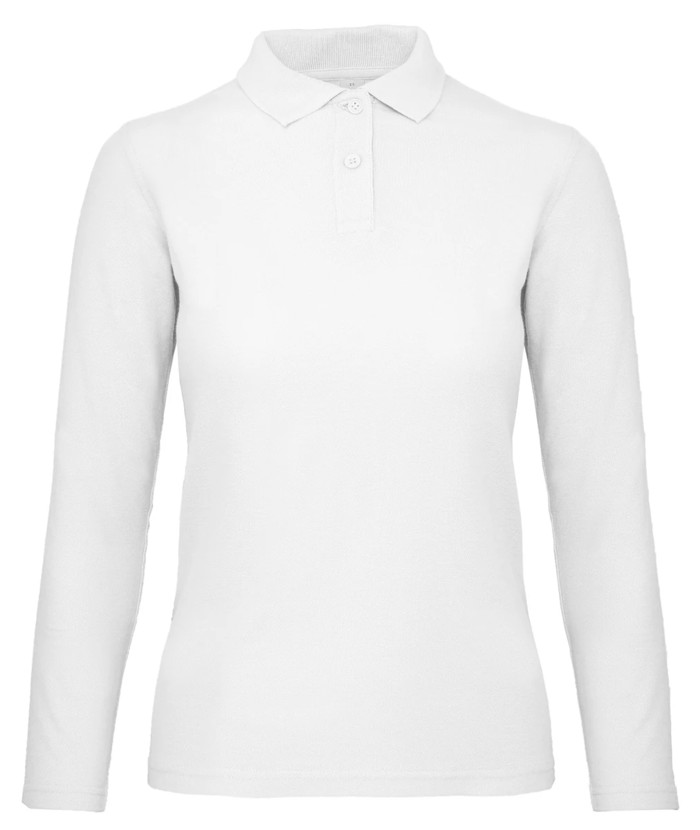 B&C Womens Longsleeve Polo ID.001