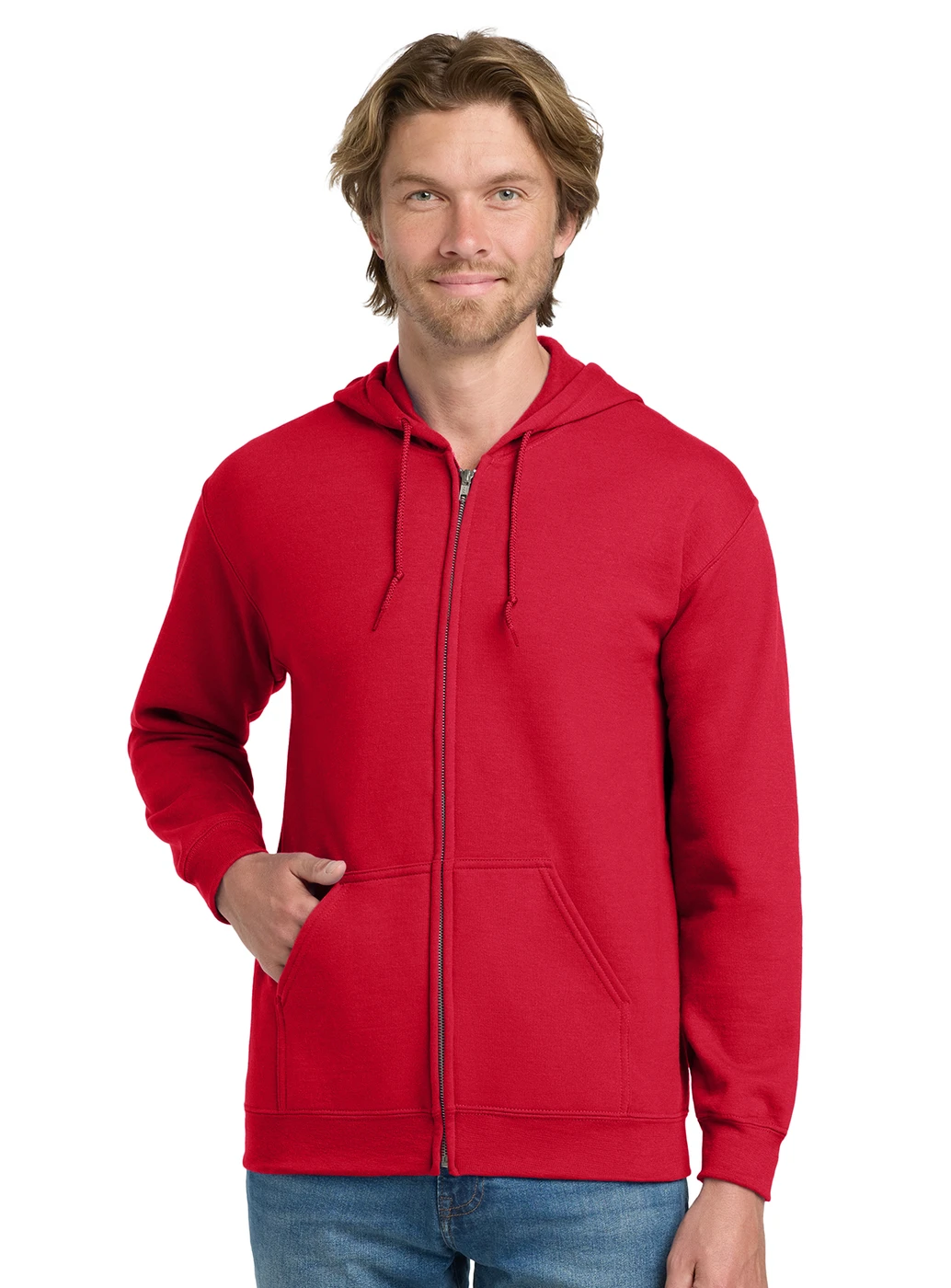 Gildan Heavy Blend Full Zip Hooded Sweatshirt