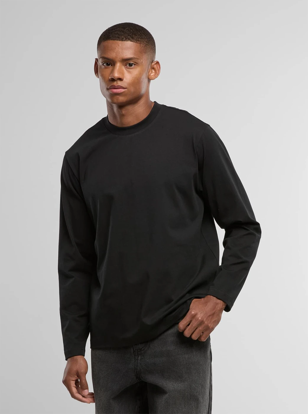 Build Your Brand Sorona Loose Longsleeve