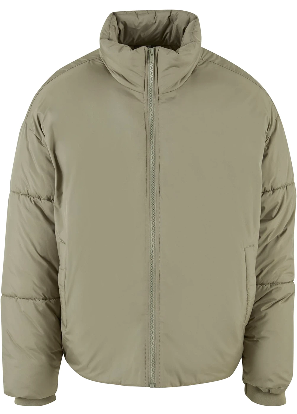 Build Your Brand Oversized Puffer Jacket