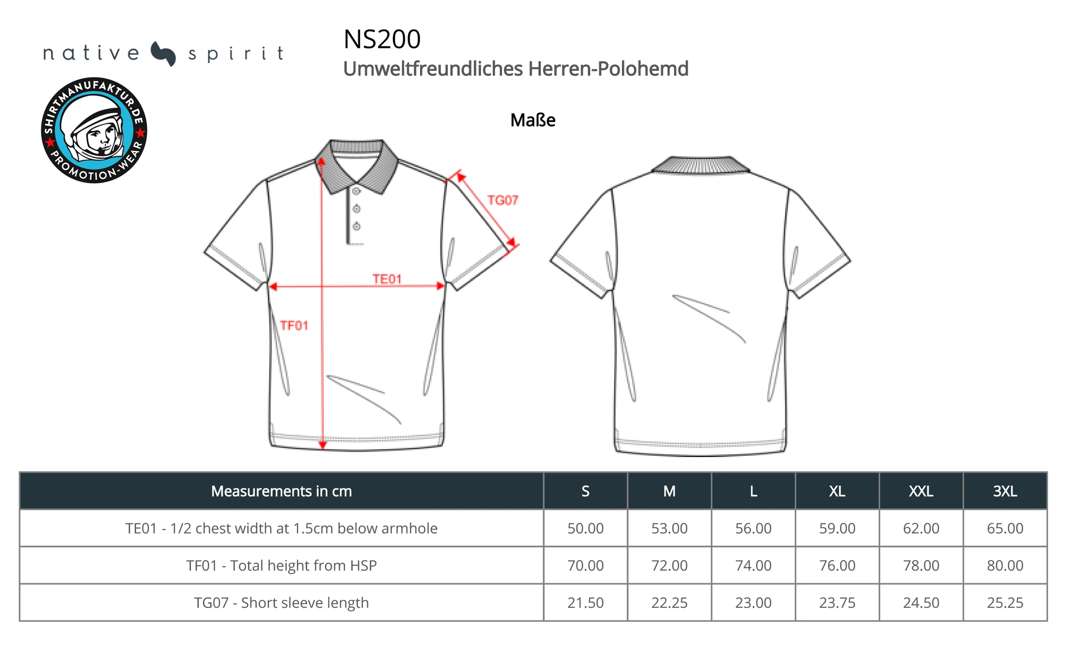 Native Spirit Mens Jersey Polo