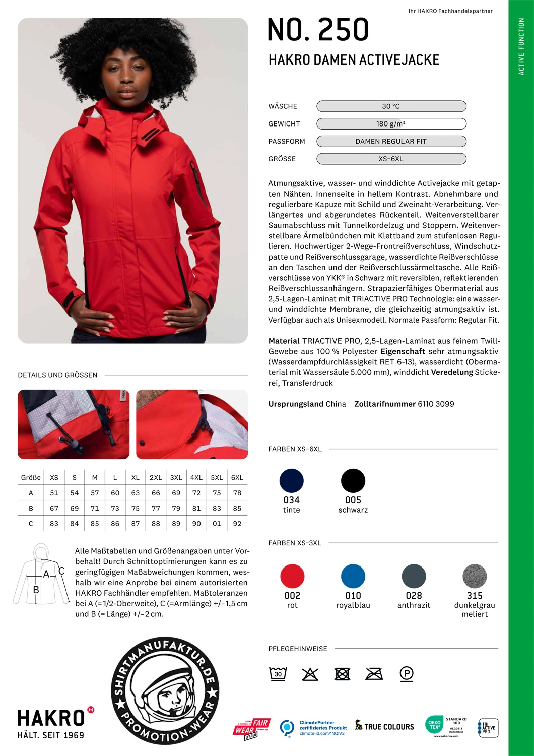Hakro Ladies Active Jacket