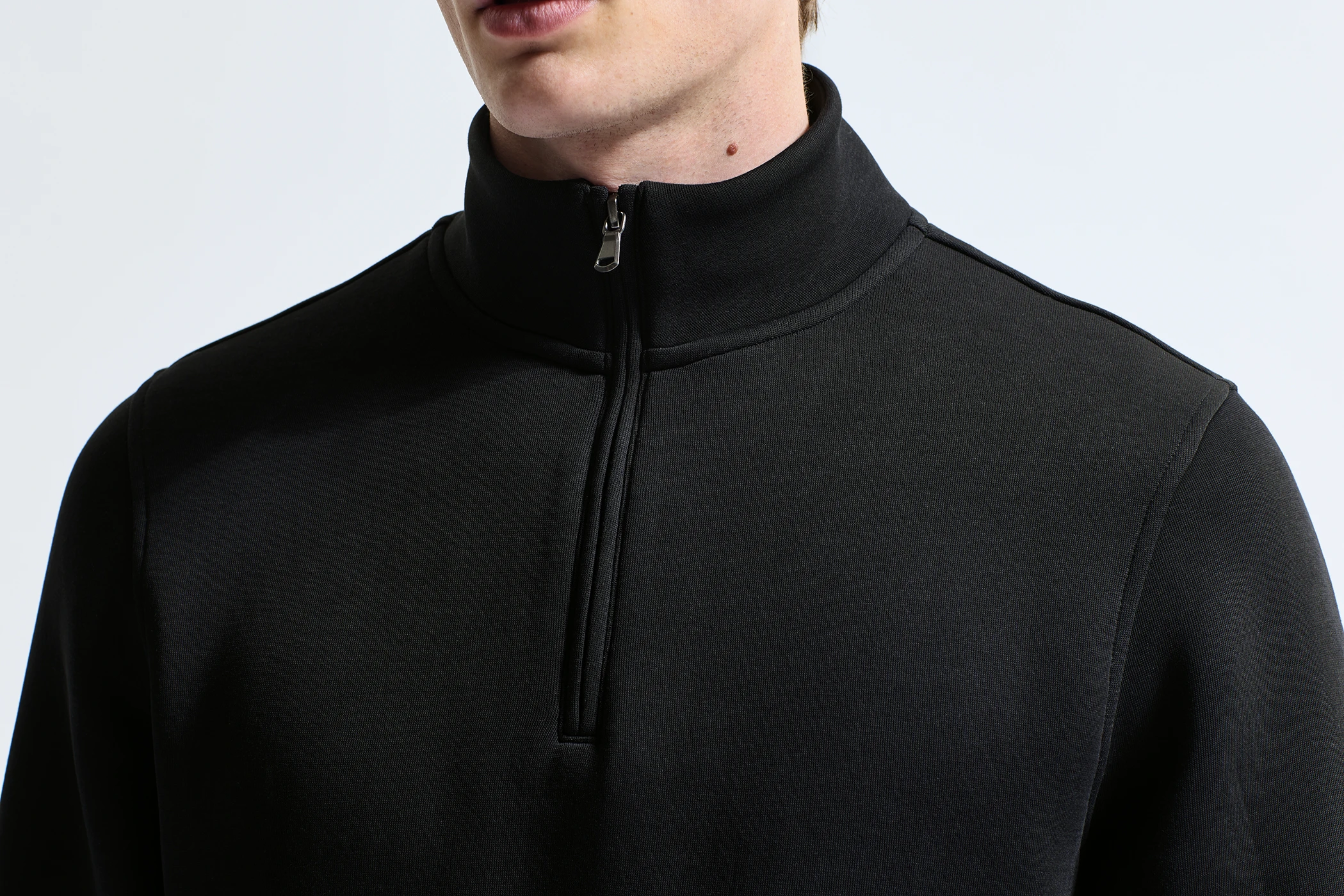Asquith & Fox Mens Quarter Zip Premium Sweatshirt