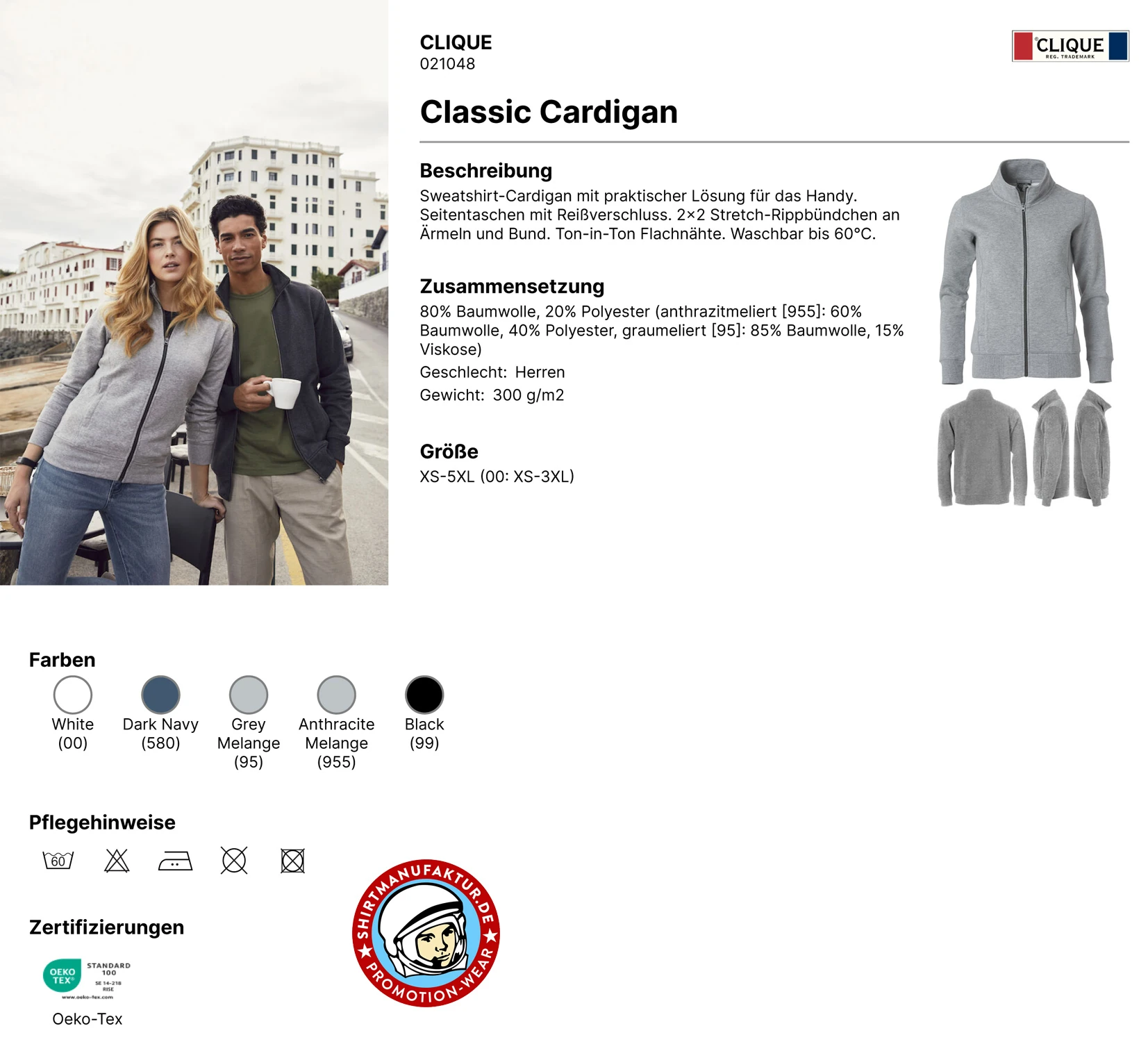 Clique Classic Cardigan
