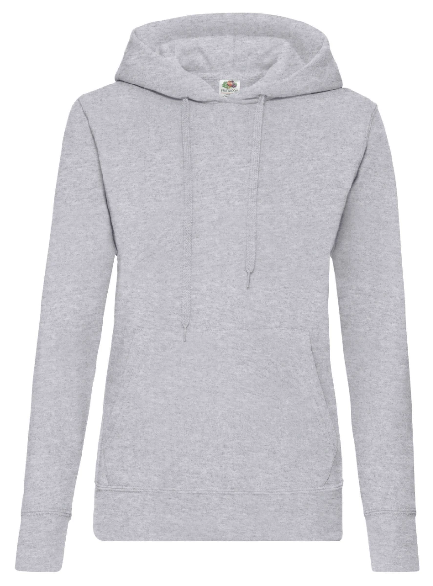 Fruit of the Loom Ladies Classic Hooded Sweat 