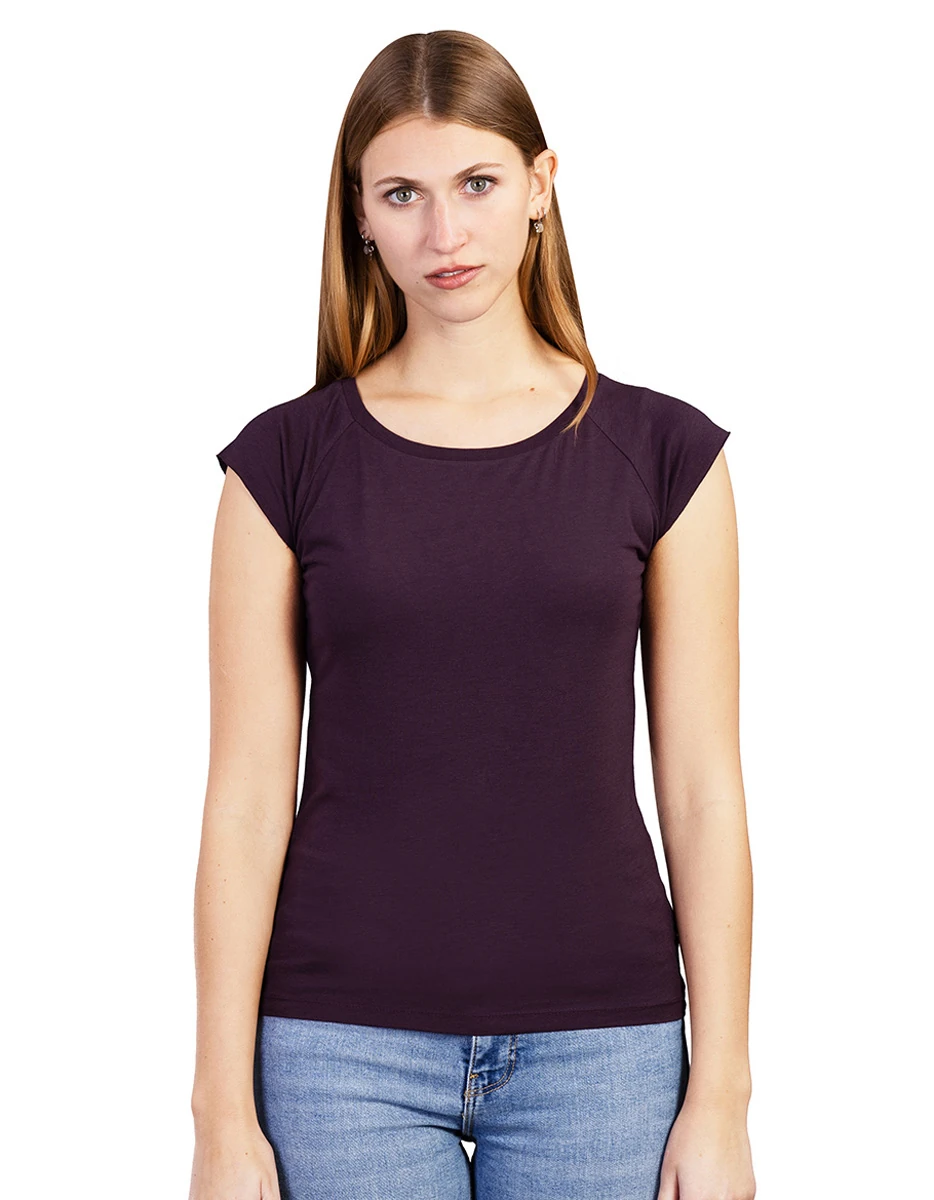 Ladies Bamboo, N43 eggplant