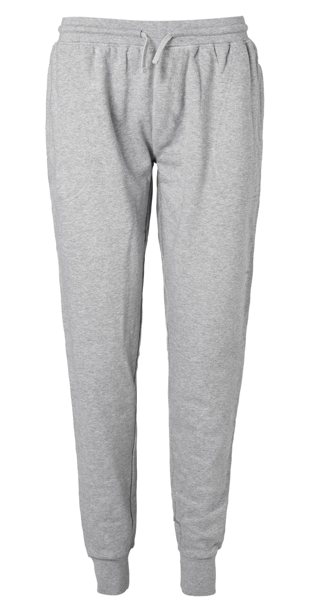 Neutral Sweatpants With Cuff And Zip Pocket