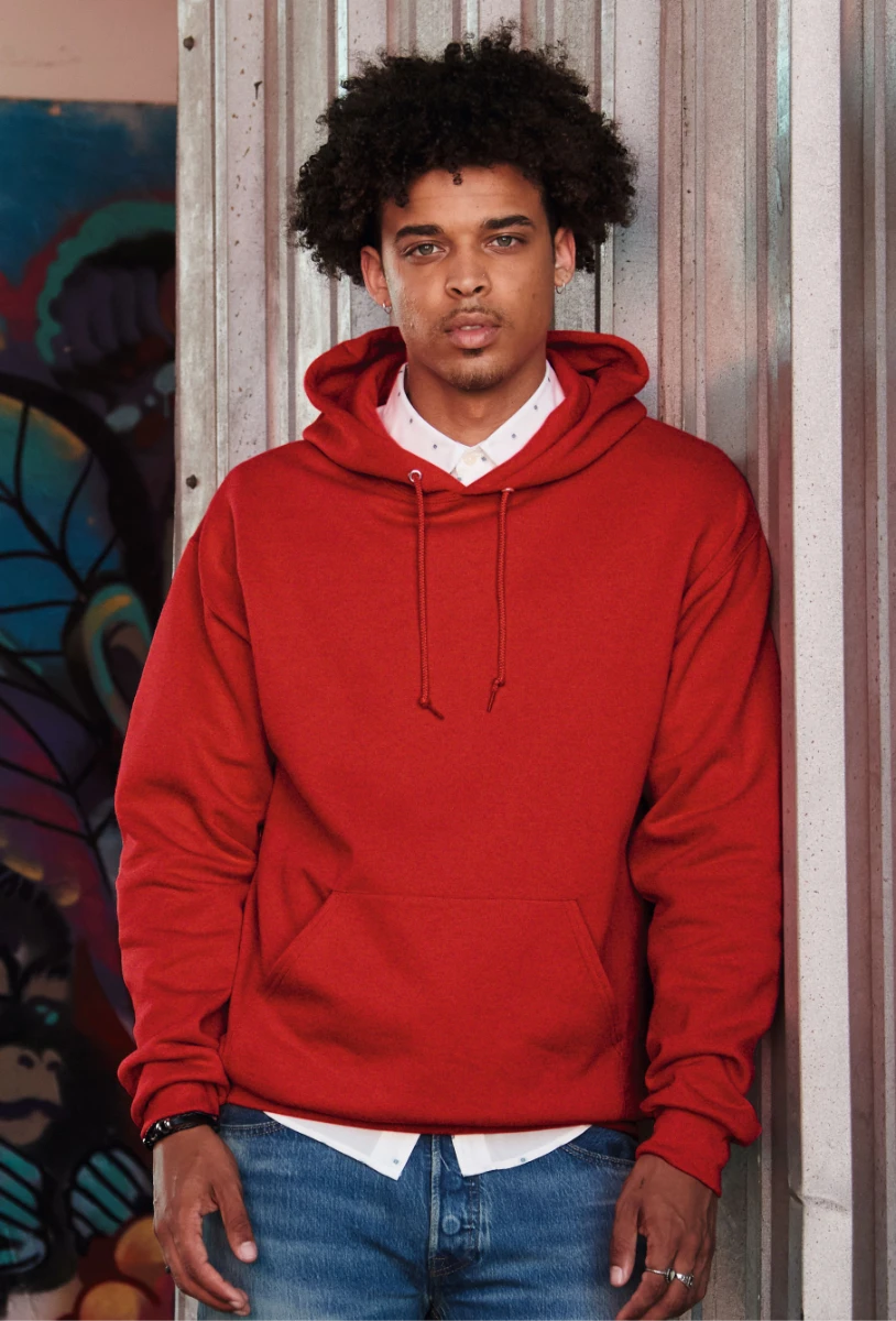 Jerzees Nublend Hooded Sweatshirt Jerzees Nublend Hooded Sweatshirt
