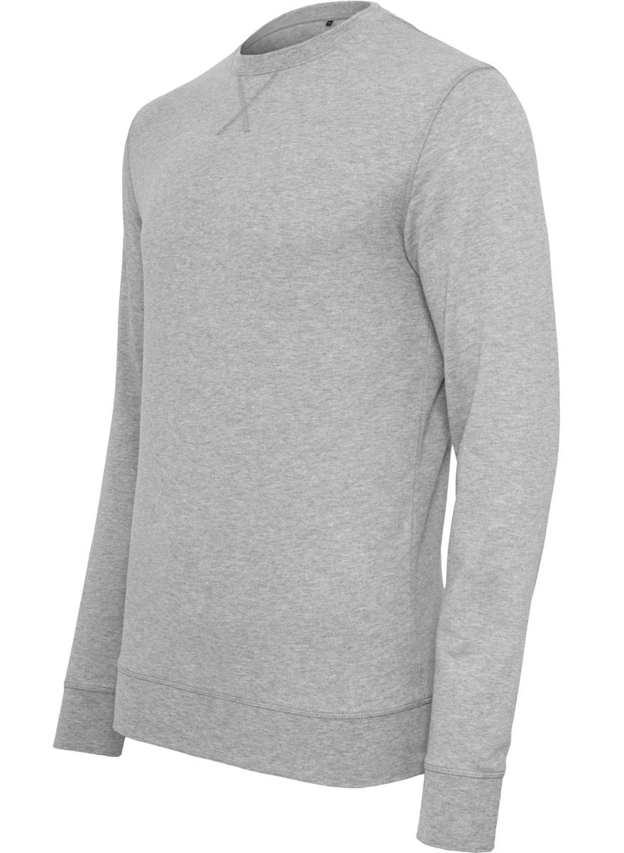 Build Your Brand, Light Sweater BY010, heather grey