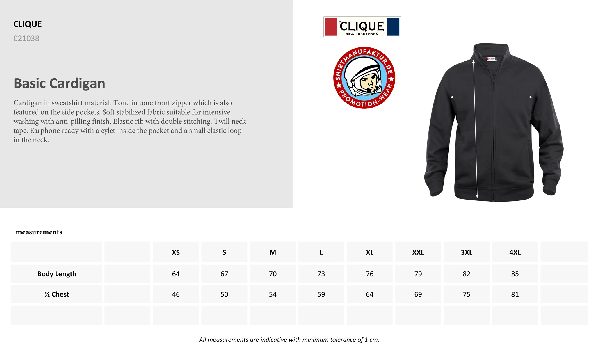 Clique Basic Cardigan