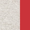 oatmeal heather / fiery red heather