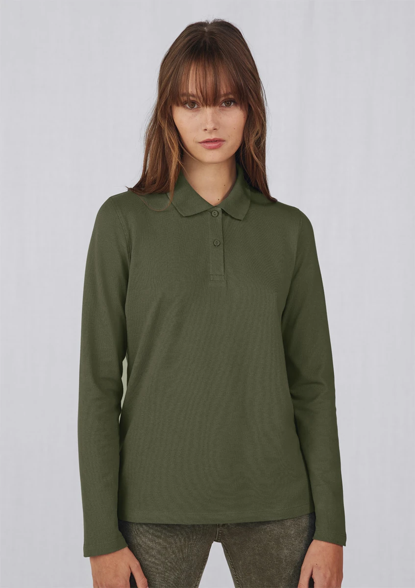 B&C Women My Polo 180 Longsleeve