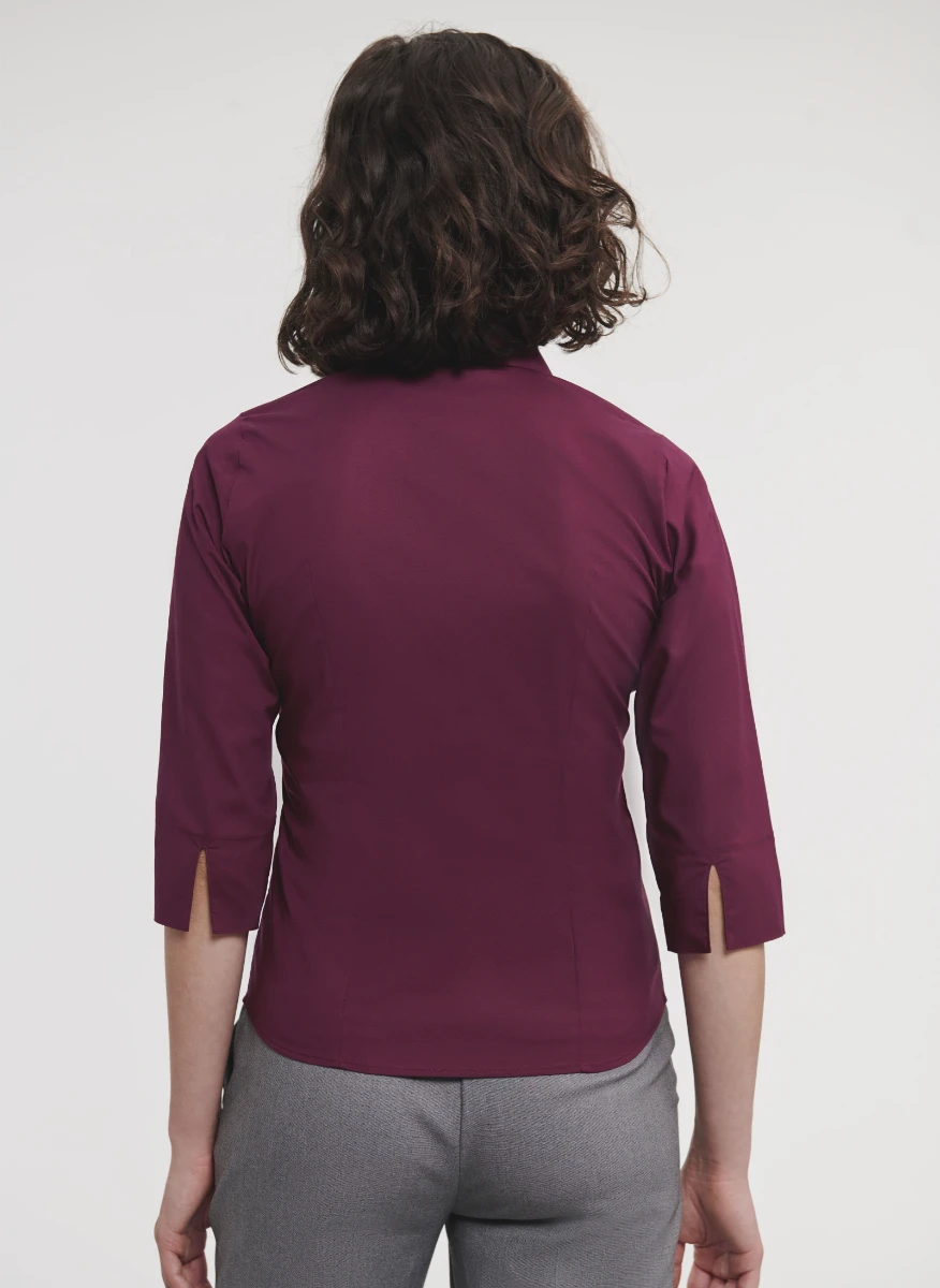 Russell Ladies 3/4 Sleeve Fitted Blouse