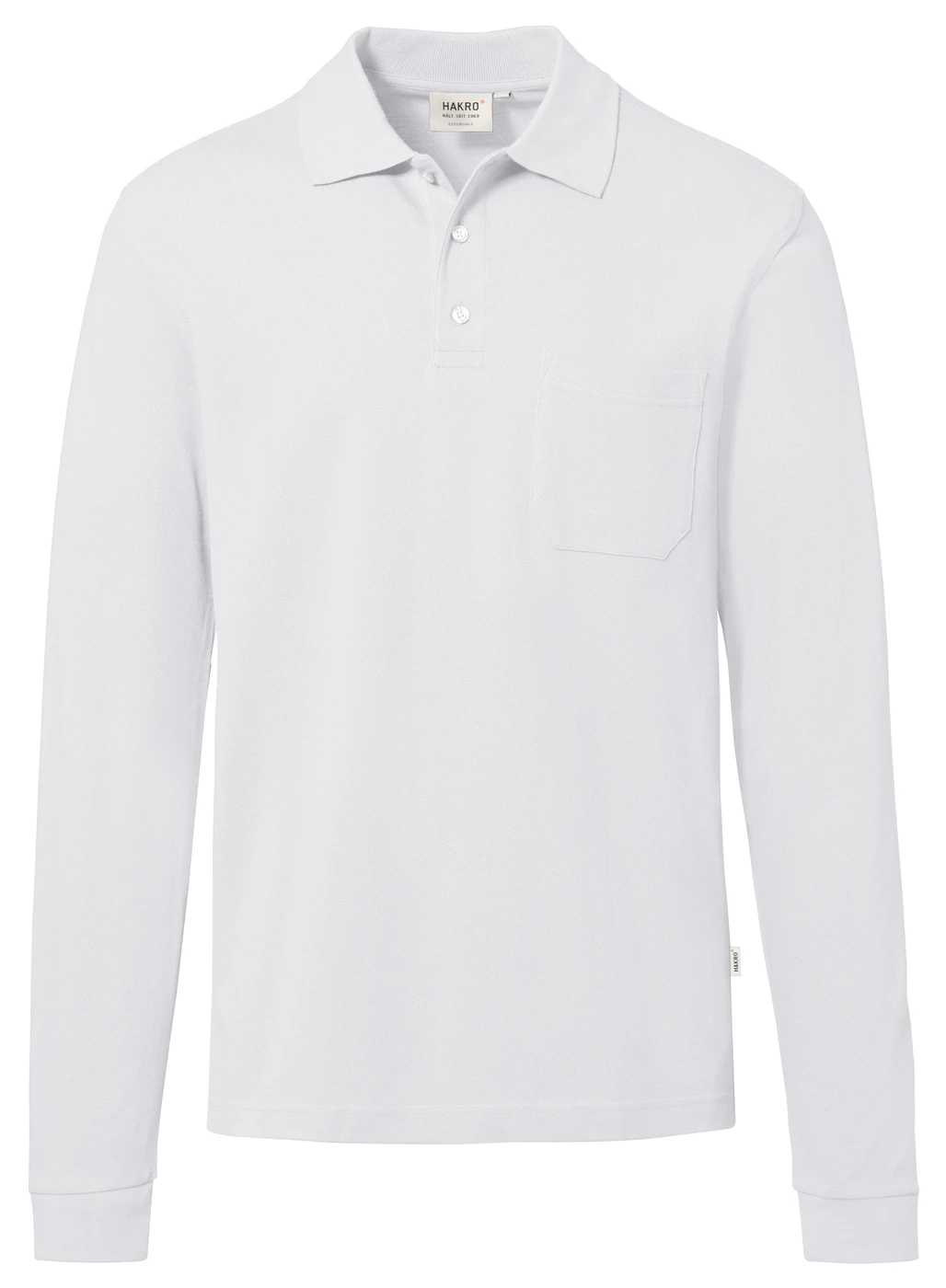 Hakro Pocket-Longsleeve-Polo Mikralinar Eco
