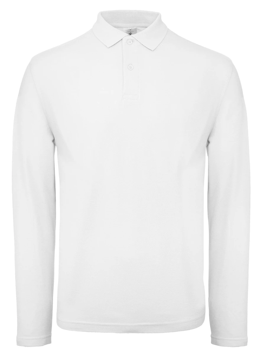 B&C Mens Longsleeve Polo ID.001