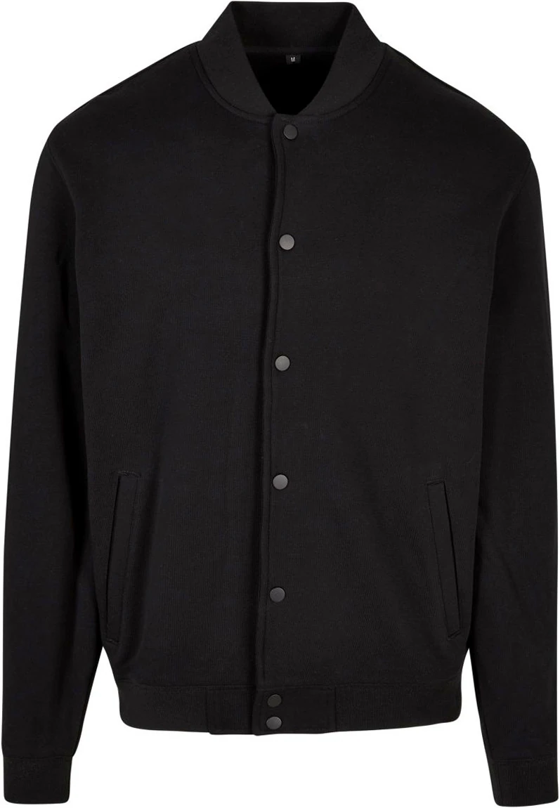 Build Your Brand Heavy Tonal College Jacket