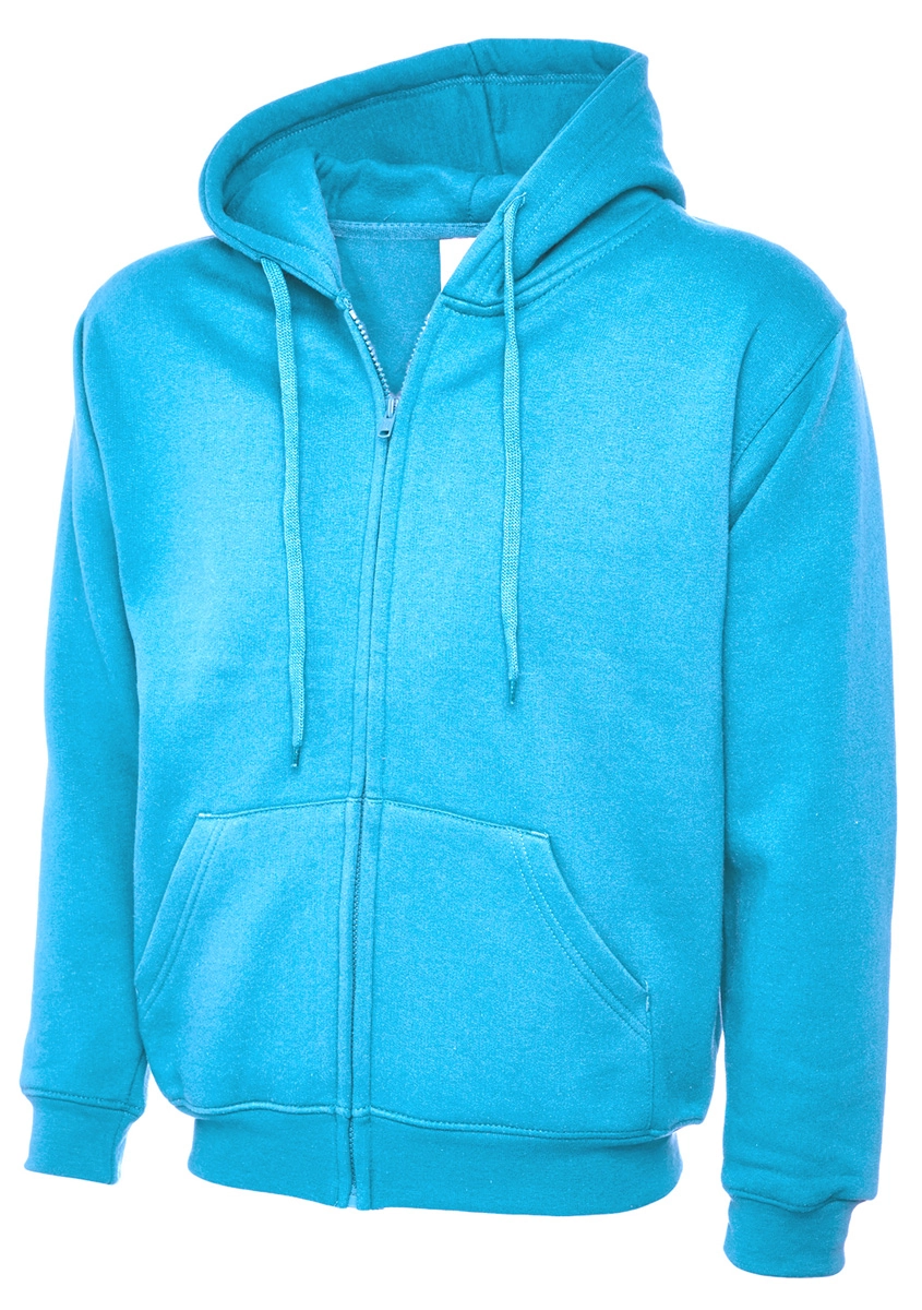 Uneek Classic Full Zip Hooded Sweatshirt