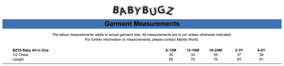 Babybugz Baby All in One