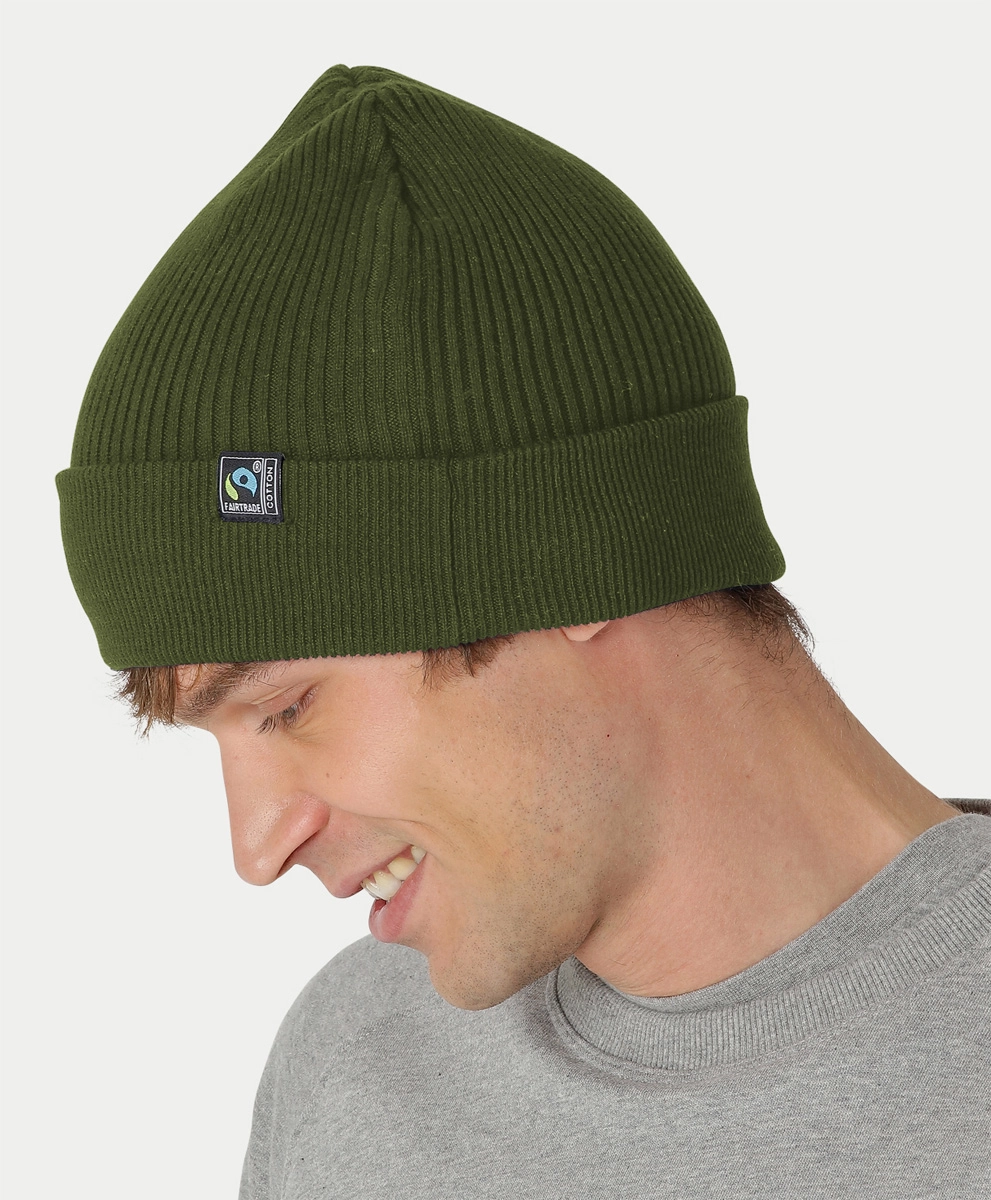 Neutral Mixed Knit Beanie