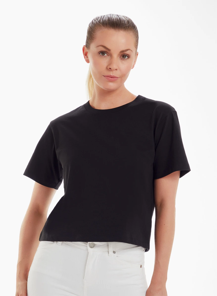 Mantis Womens Cropped Heavy T