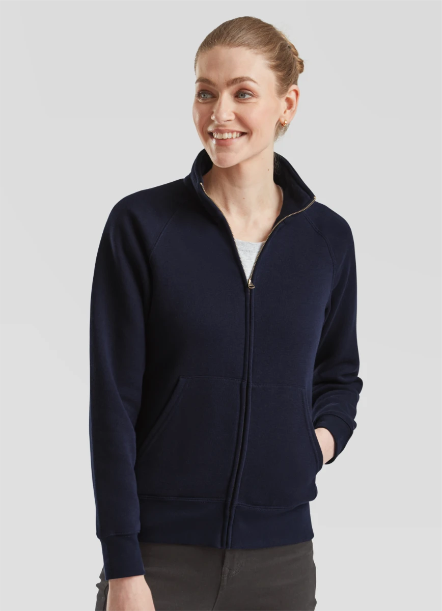 Fruit of the Loom Ladies Premium Sweat Jacket
