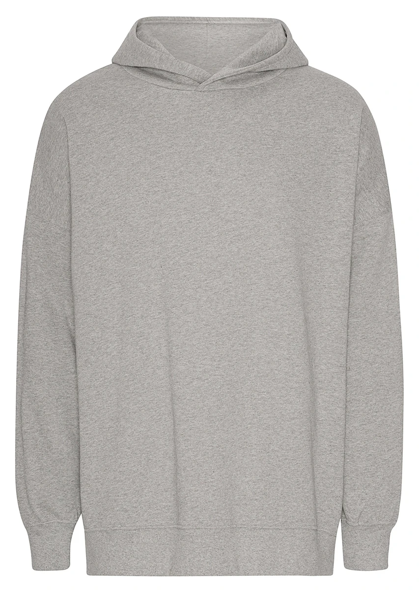 Neutral Oversized Tiger Cotton Hoodie