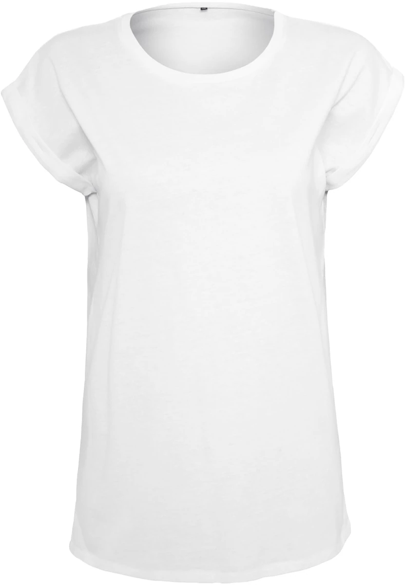 Build Your Brand Ladies Extended Shoulder Tee