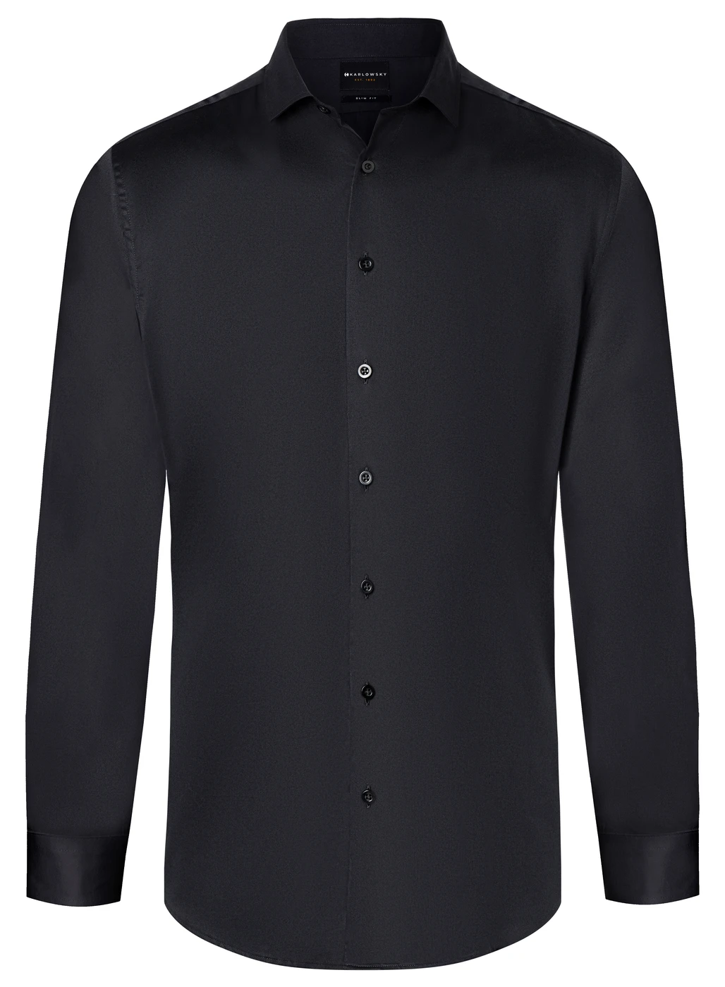 Karlowsky Langarm Herrenhemd Active-Stretch Modern-Fit