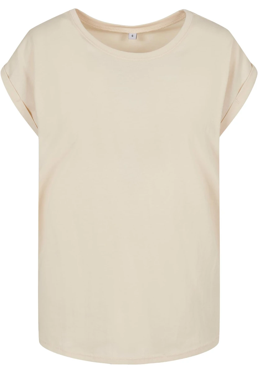 Build Your Brand Ladies Extended Shoulder Tee