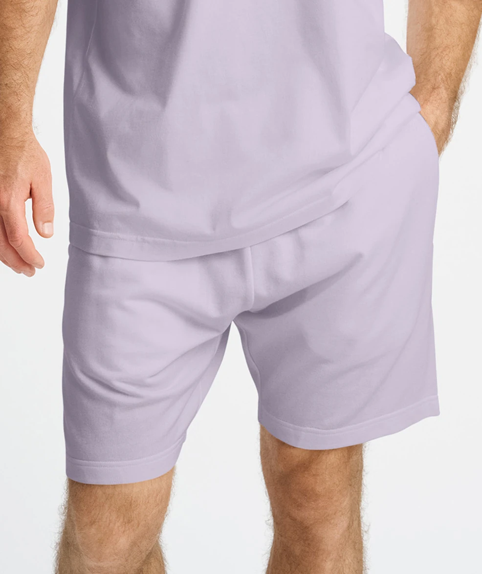 Neutral Tiger Cotton Sweatshorts