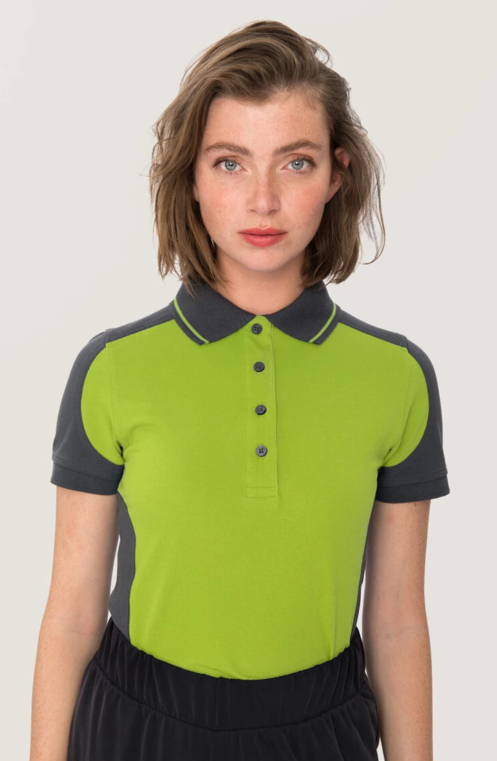 Hakro Ladies Poloshirt Contrast Mikralinar Hakro Ladies Poloshirt Contrast Mikralinar