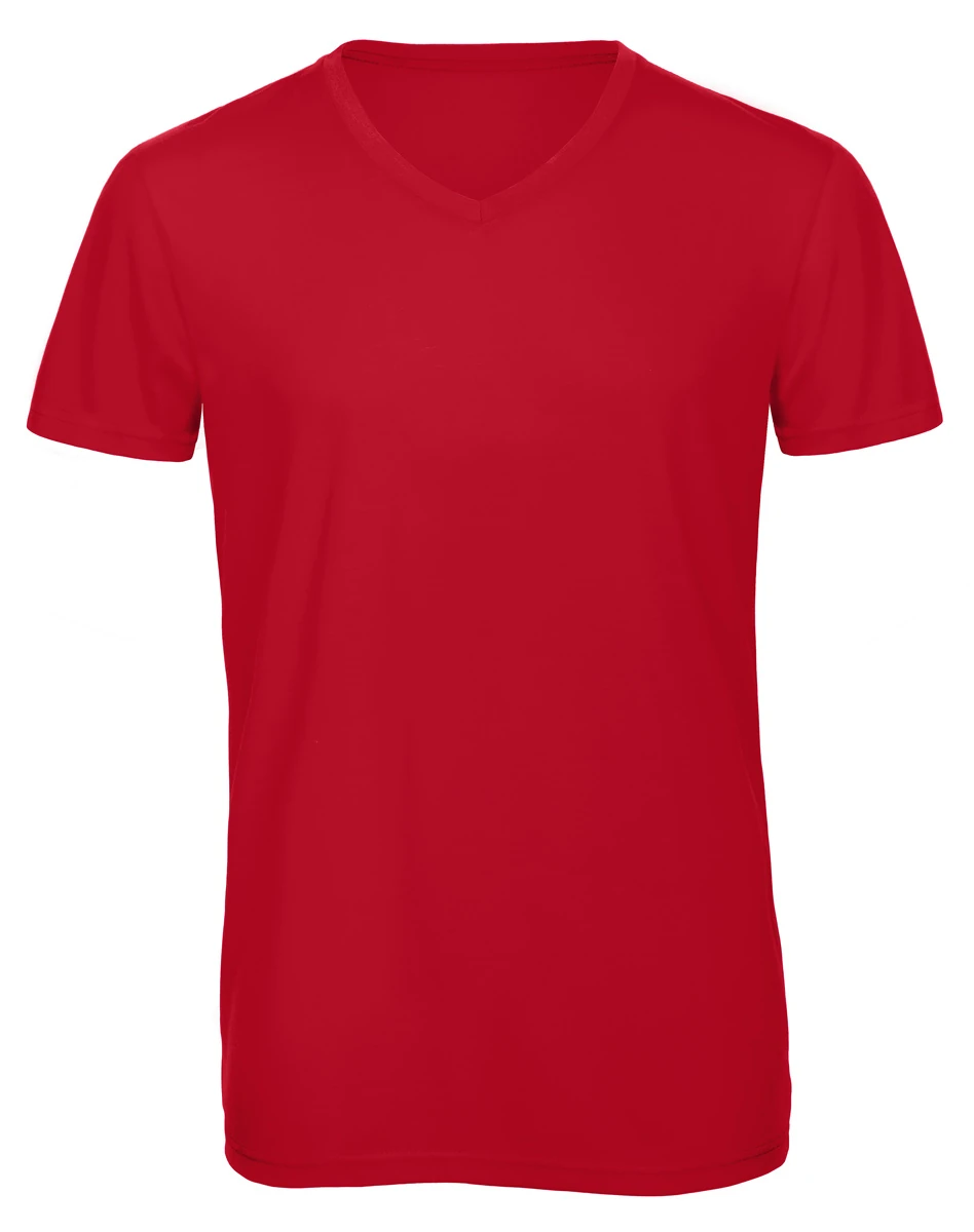 B & C Mens V-Neck Triblend T-Shirt