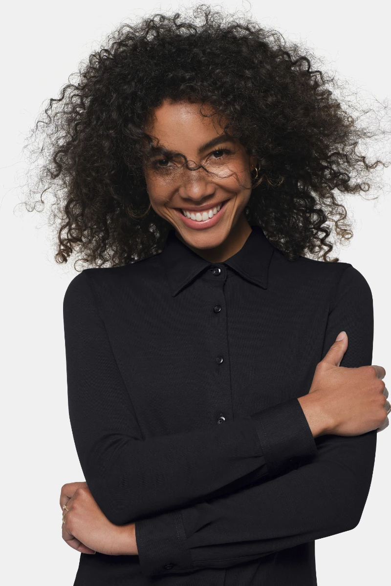Hakro Ladies Cotton Tec Blouse
