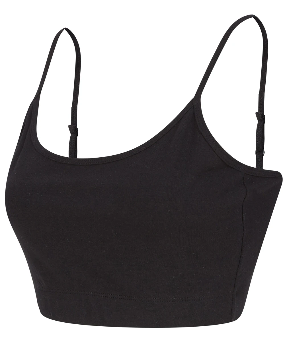 SkinniFit Womens Sustainable Fashion Cropped Cami Top