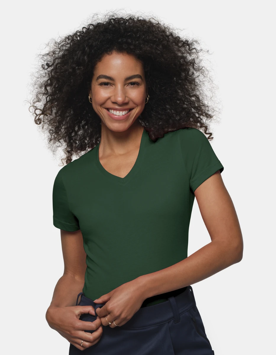 Hakro Ladies V-Shirt Mikralinar