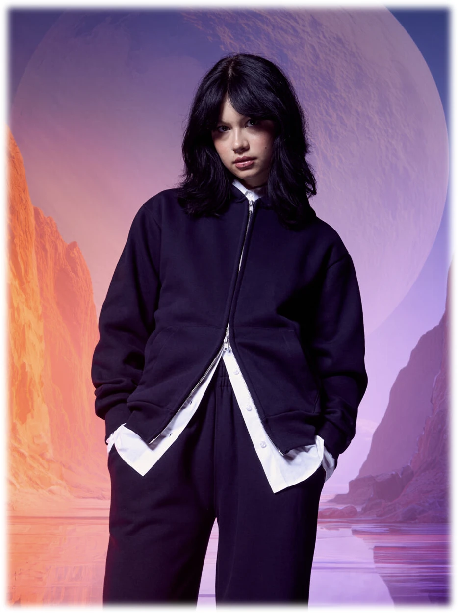 Just Hoods Signature Heavyweight Zoodie Just Hoods Signature Heavyweight Zoodie