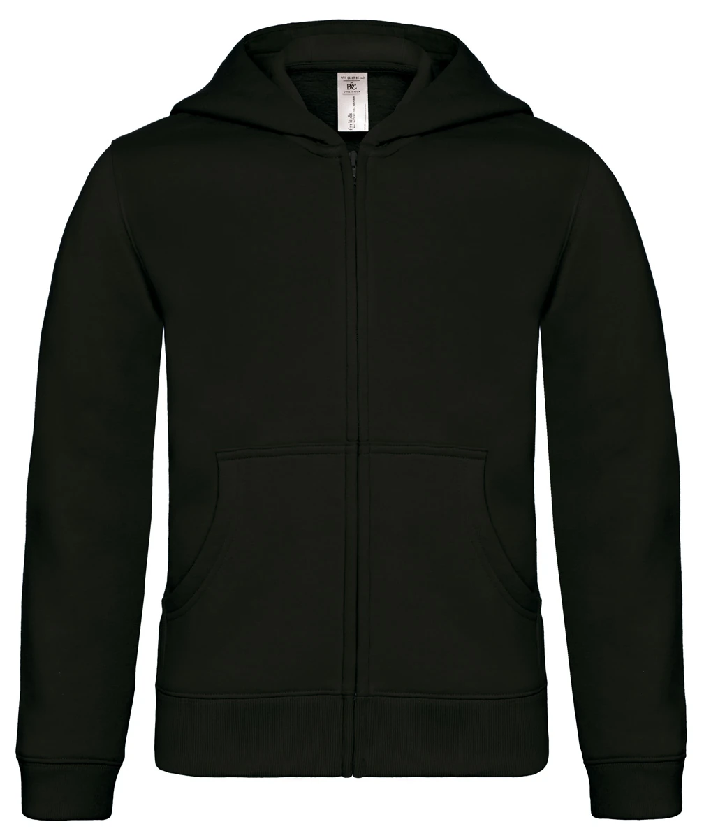 B&C Kids Hooded Full Zip Sweat
