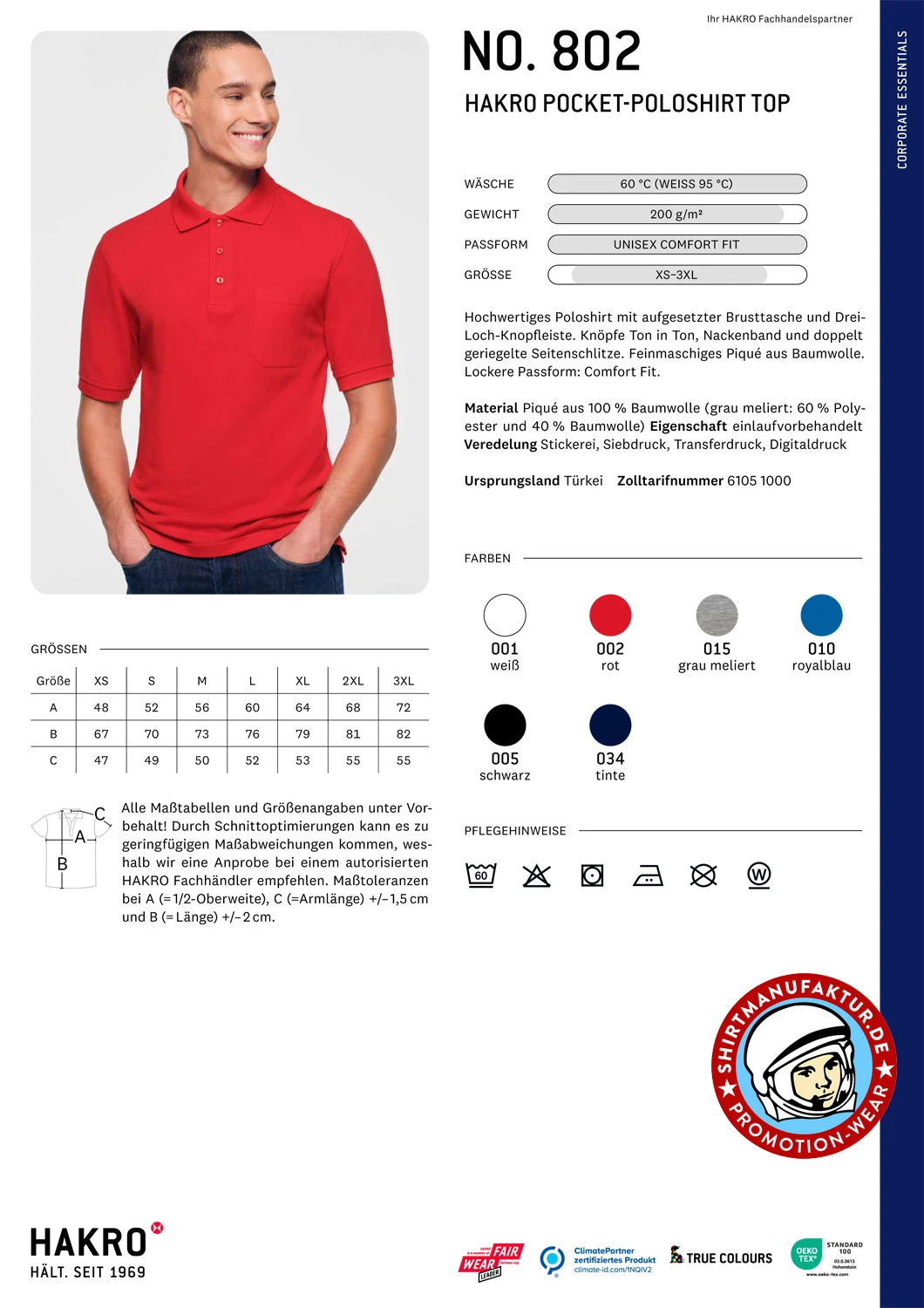 Hakro Pocket-Polo Top Hakro Pocket-Polo Top
