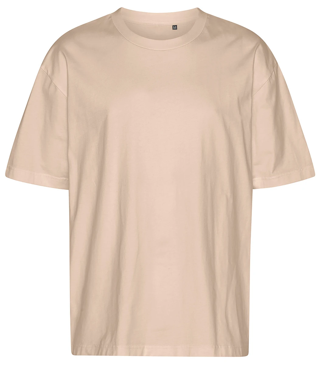 Neutral Oversized Tiger Cotton T-Shirt