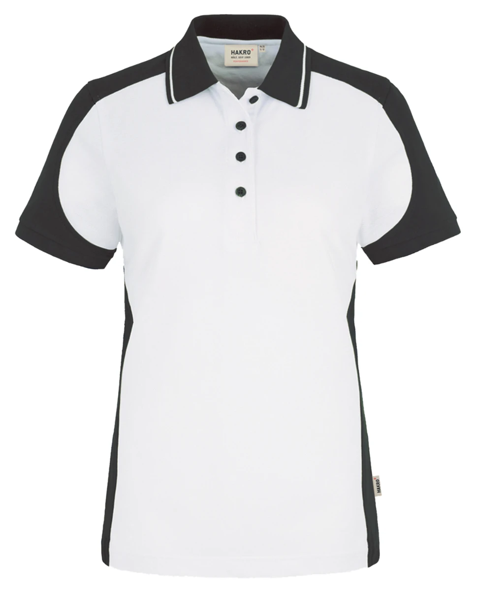 Hakro Ladies Poloshirt Contrast Mikralinar Hakro Ladies Poloshirt Contrast Mikralinar