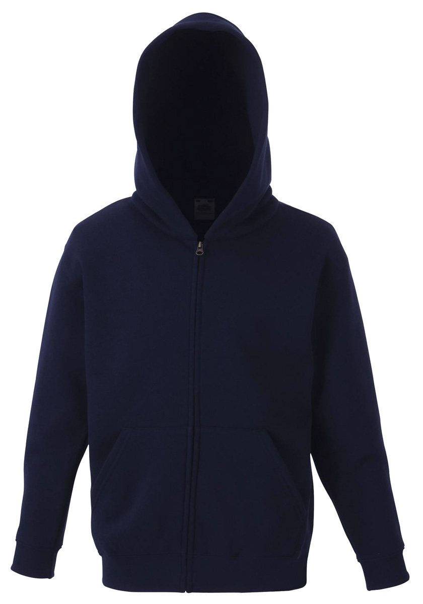 Fruit of the Loom Kids Premium Hooded Sweat Jacket