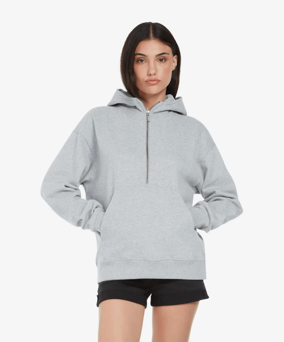 Earth Positive Womens Half-Zip Hoodie